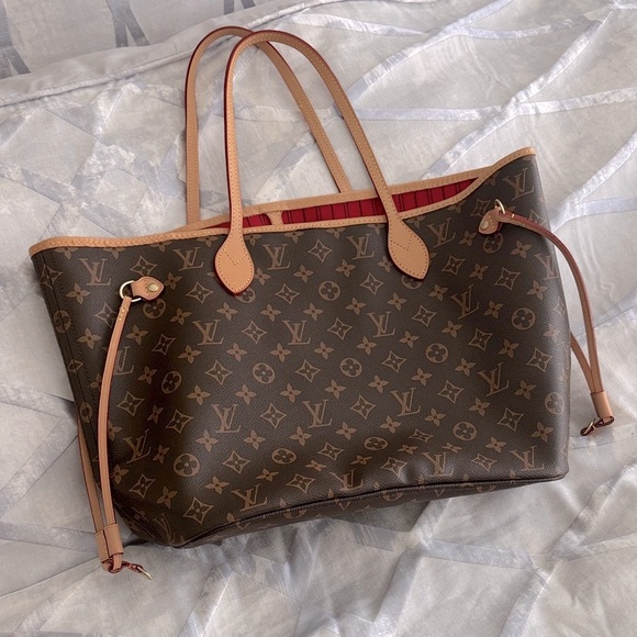 Louis Vuitton Dark Brown Monogram Tote - Picture 1 of 5
